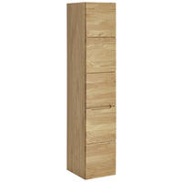 HOCHSCHRANK 30/150/35 cm  - Eichefarben, KONVENTIONELL, Holz/Holzwerkstoff (30/150/35cm) - Linea Natura