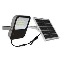 SOLARLEUCHTE - Klar/Grau, Konventionell, Glas/Metall (19/22/4,6cm) - Globo