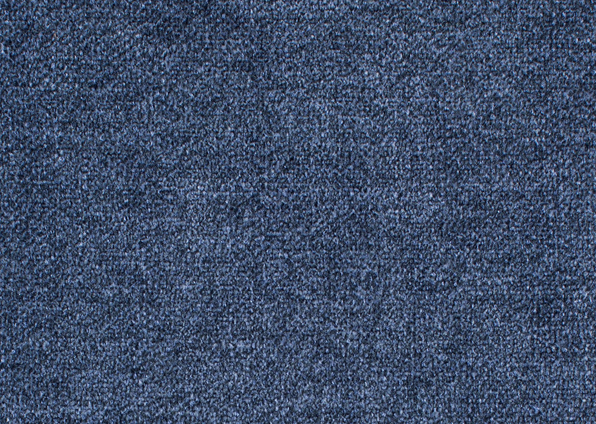 HOCKER in Textil Dunkelblau  - Schwarz/Dunkelblau, MODERN, Kunststoff/Textil (88/43/66cm) - Hom`in