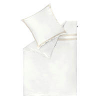 WENDEBETTWÄSCHE Marcel.Remus.Design - Son Vida weiß Satin 135/200 cm  - Beige/Weiß, Design, Textil (135/200cm)