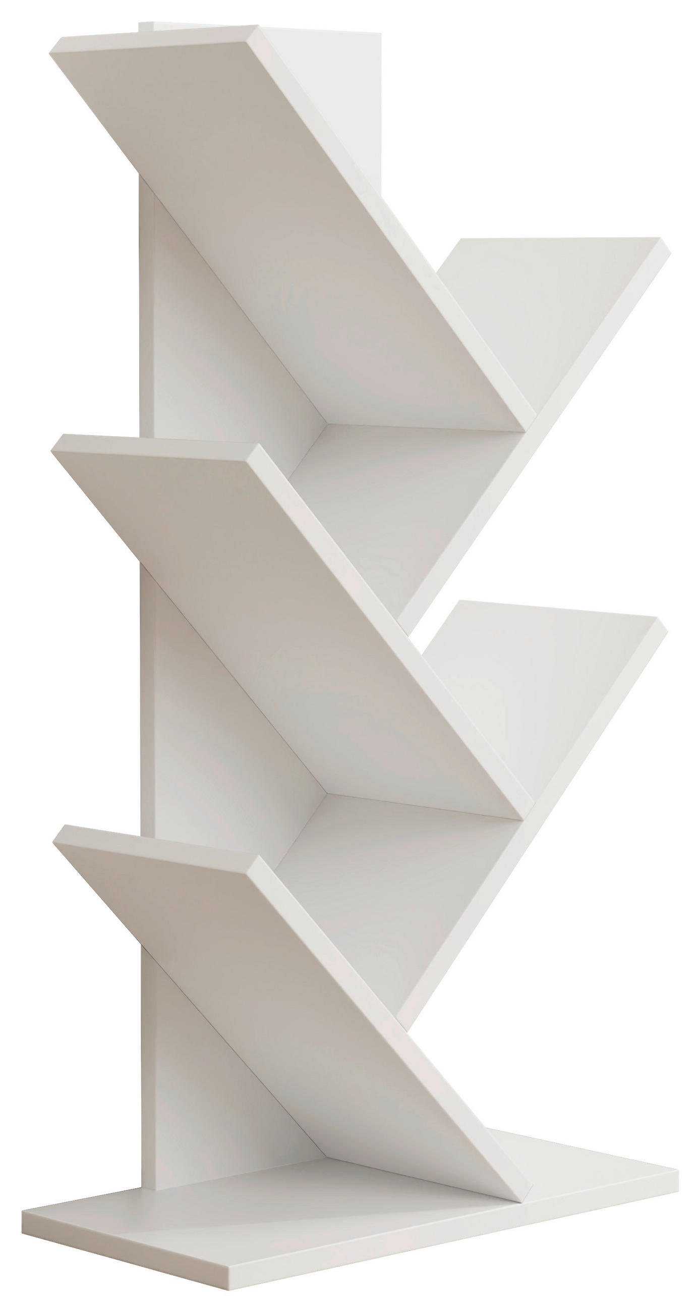 Etajeră, 40/77/20 cm, alb,