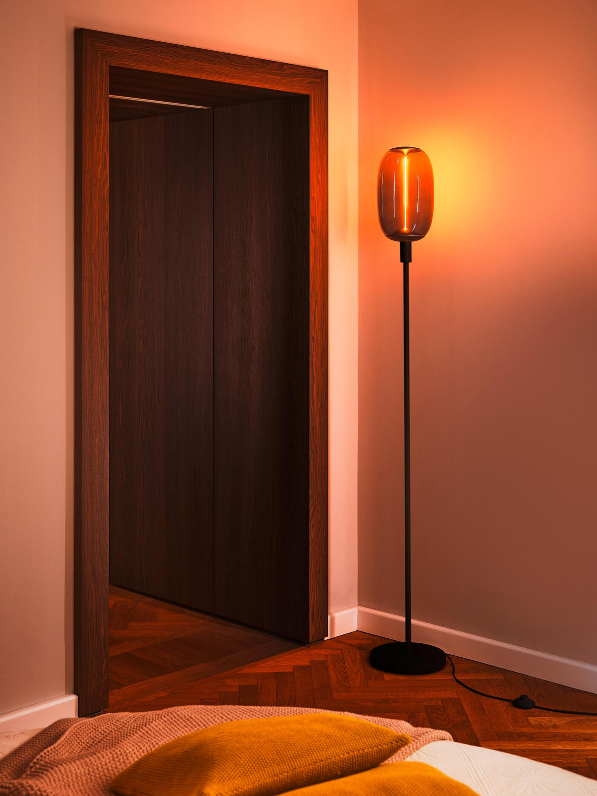 LEUCHTENFUß Decor Stick Floor 26/146 cm   - Dunkelgrau, Basics, Metall (26/146cm) - Ledvance