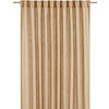 FERTIGVORHANG  blickdicht   145/260 cm 2 Stück  - Braun, Basics, Textil (145/260cm) - Svanefors