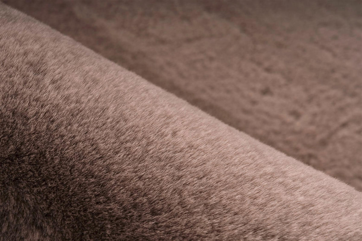 HOCHFLORTEPPICH 160/230 cm Rabbit Light 525 Taupe Taupe  - Taupe, KONVENTIONELL, Textil (160/230cm)