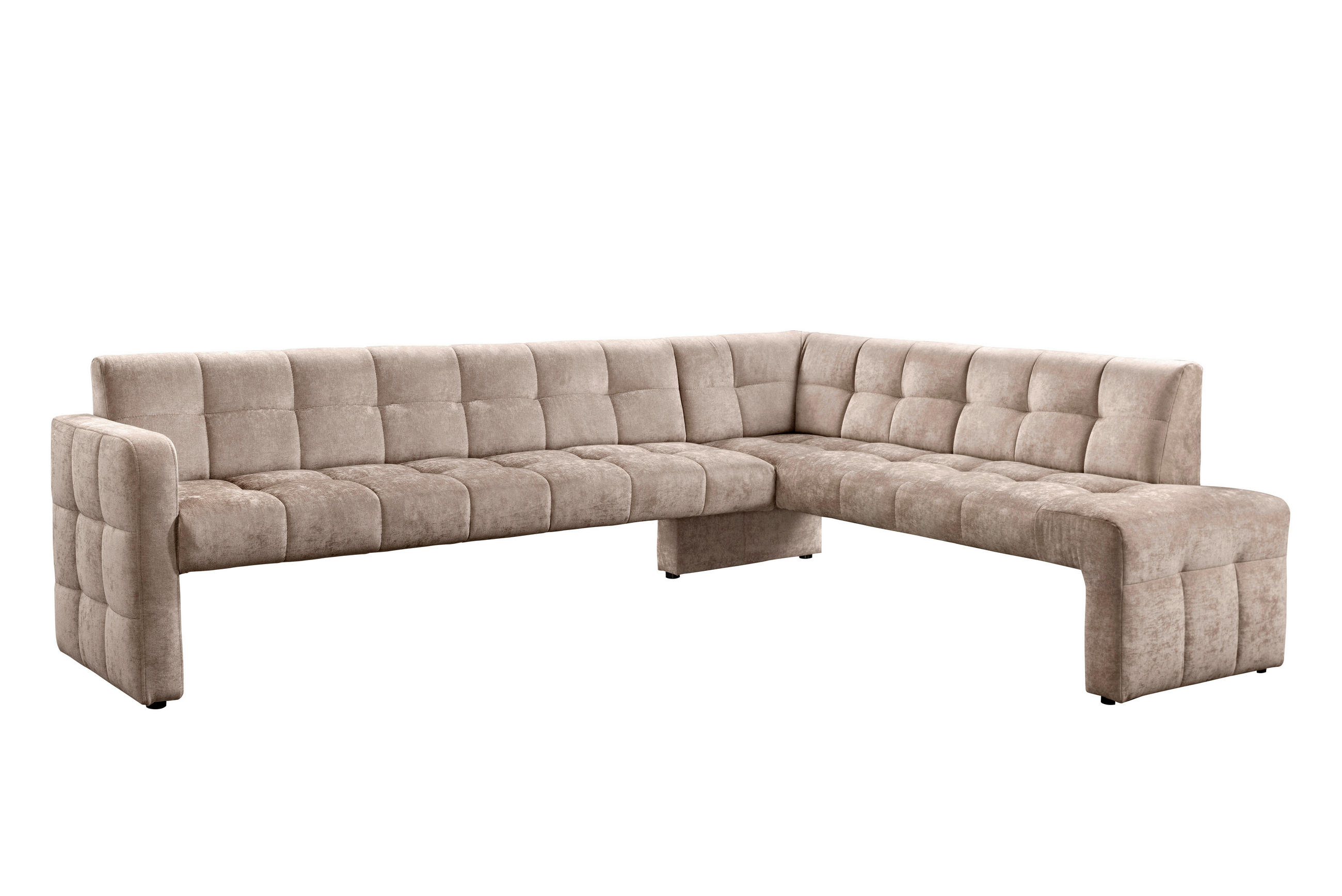 ROHOVÁ LAVICE, buk, béžová - černá/béžová, Moderní, dřevo/kompozitní dřevo (265/197cm) - Livetastic