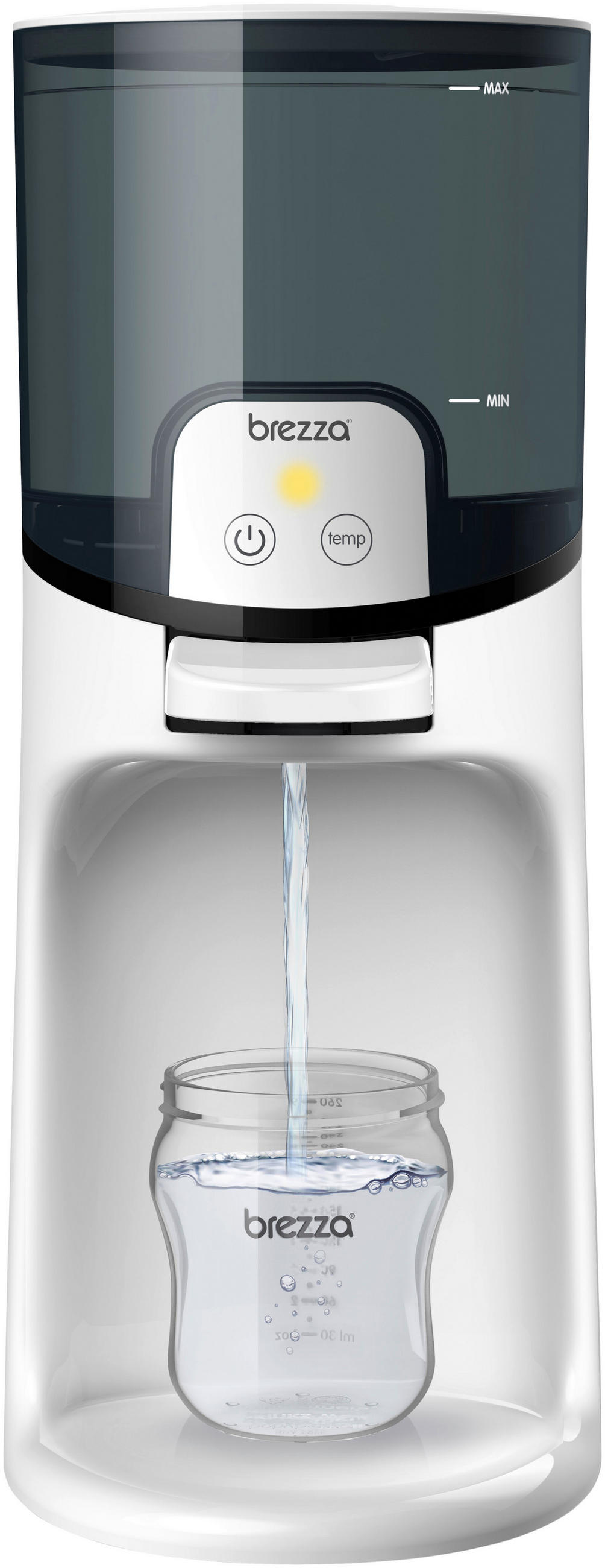 BABYNAHRUNGSZUBEREITER Insatnt Warmer  - Weiß, Basics, Kunststoff (19/36,7/15,7cm) - Baby Brezza