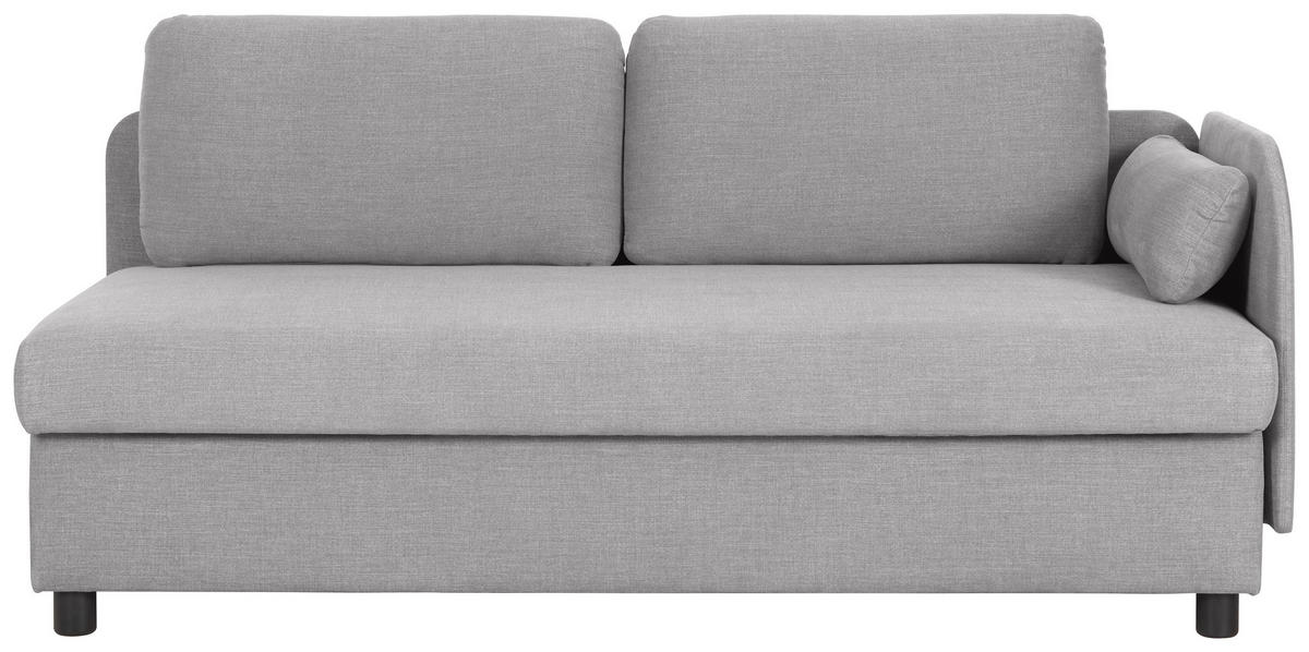 LIEGE in Grau  - Wengefarben/Grau, MODERN, Holz/Textil (206/80/94cm) - Joka
