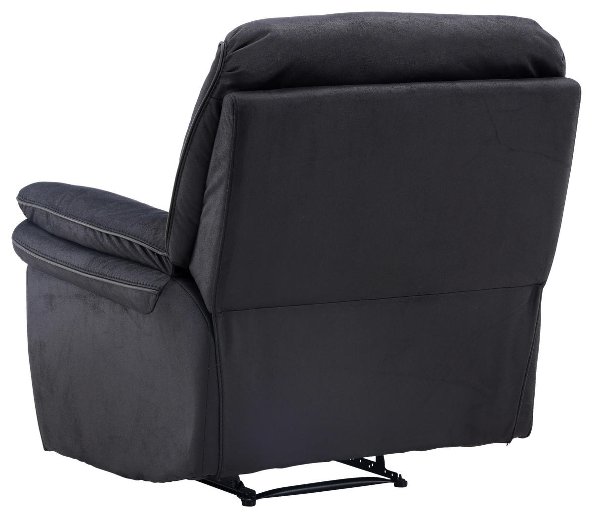 FERNSEHSESSEL  mit Schwarz  - Schwarz, Design, Kunststoff/Textil (104/103/99cm) - Livetastic