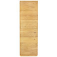 GARDEROBENSCHRANK  in 60/206/38 cm  - Eichefarben/Schwarz, Natur, Holz/Metall (60/206/38cm) - Linea Natura