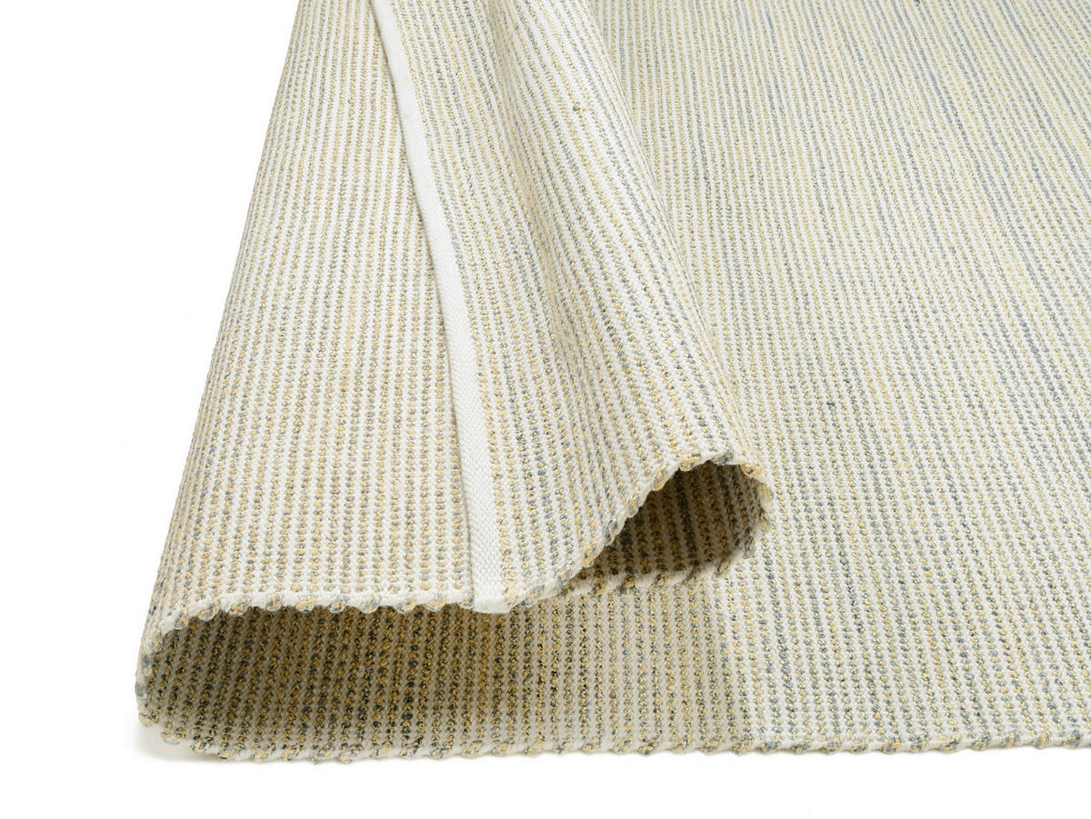 HANDWEBTEPPICH 170/240 cm Hellgelb, Hellgrün  - Hellgelb/Hellgrün, Basics, Textil (170/240cm) - Musterring
