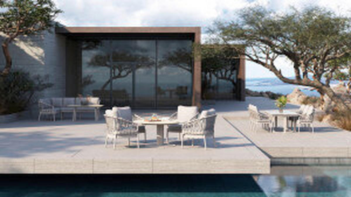 LOUNGESESSEL  - Creme, MODERN, Textil/Metall (78/84/74cm) - Tierra Outdoor