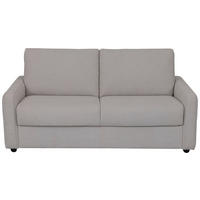 SCHLAFSOFA Webstoff Beige  - Beige/Schwarz, KONVENTIONELL, Kunststoff/Textil (191/90/100cm) - Livetastic
