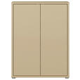 SCHUHSCHRANK Alice Springs  in 74,5/99,1/34,9 cm  - Hellgelb/Grau, MODERN, Holzwerkstoff/Kunststoff (74,5/99,1/34,9cm) - Carryhome