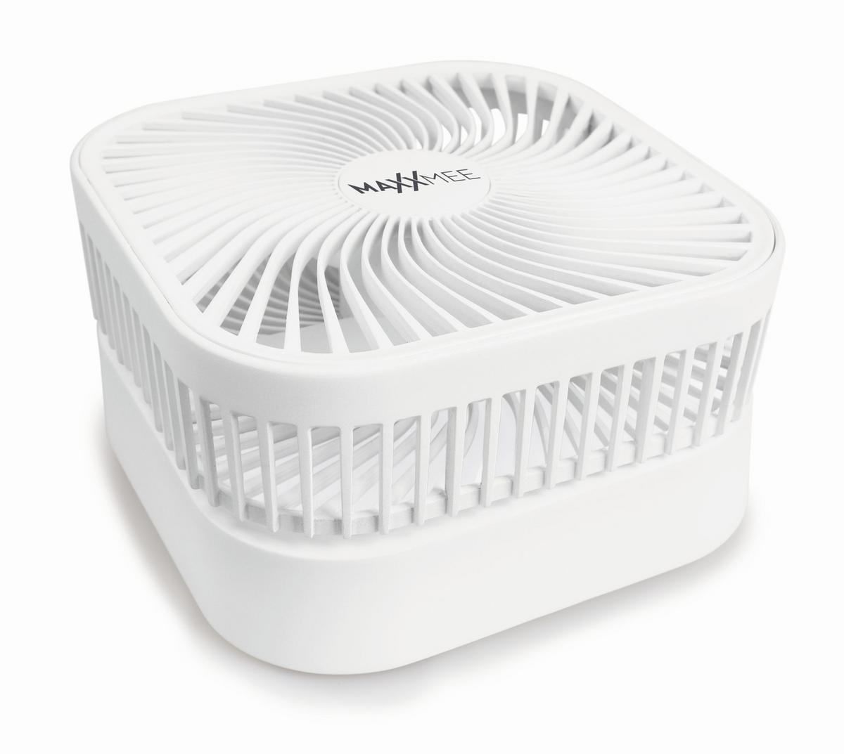 MINI-VENTILATOR MAXXMEE - Weiß, KONVENTIONELL, Kunststoff/Metall (19,7/9,3/19,7cm)
