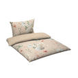 WENDEBETTWÄSCHE 2-teilig Flanell 140/200 cm  - Beige, KONVENTIONELL, Textil (140/200cm) - Esposa