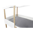 HAUSBETT 90/190/200 cm  - Naturfarben/Weiß, Design, Holz/Holzwerkstoff (90/190/200cm) - Xora