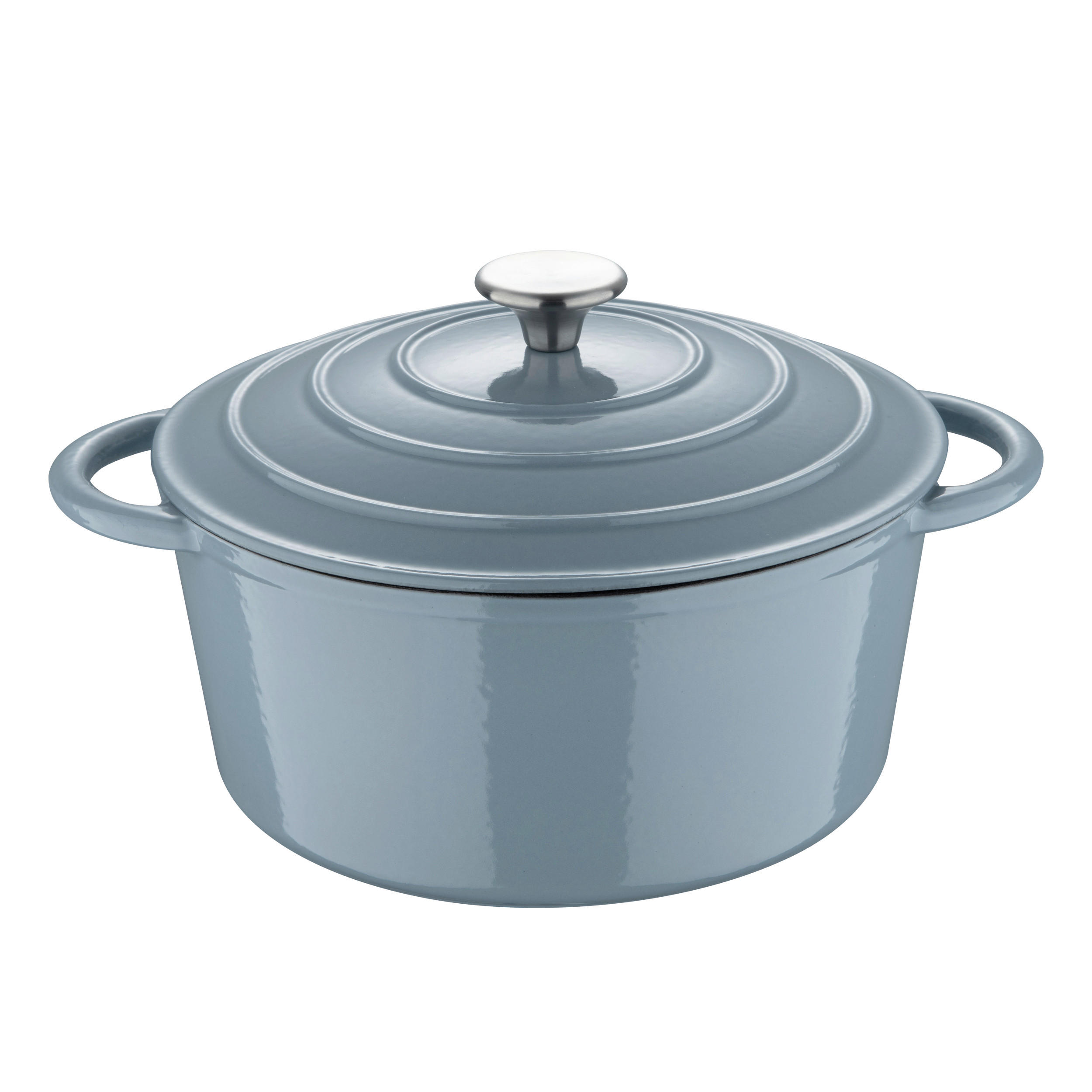 KASSEROLLE NOIA 5 L  - Pastellblau, Basics, Metall (25,5cm) - SAN IGNACIO