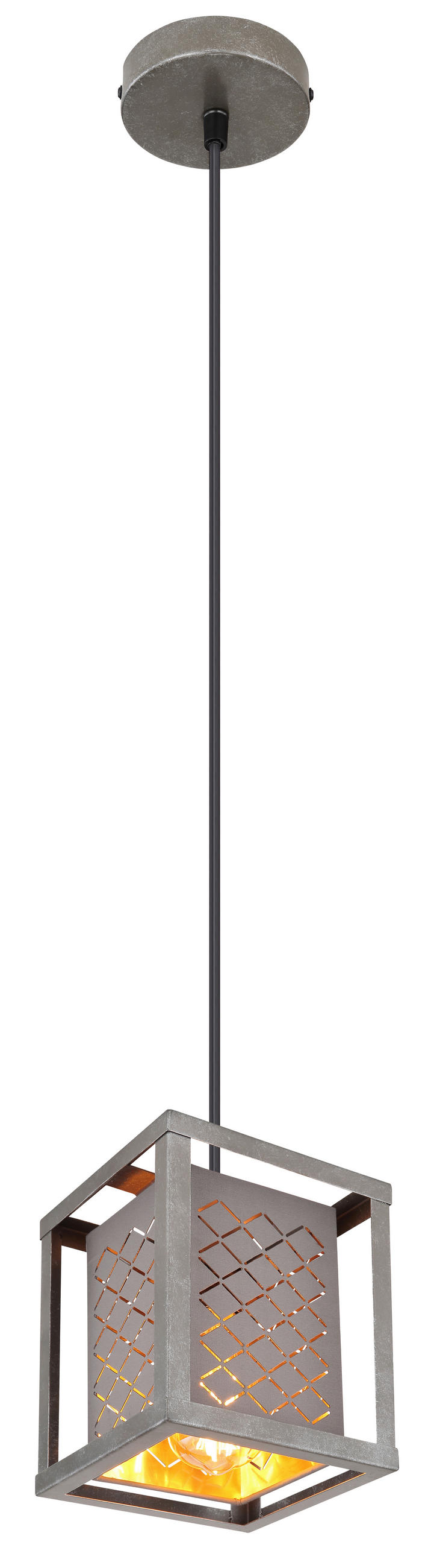 ZÁVĚSNÉ SVÍTIDLO, 17/17/120 cm  - Design (17/17/120cm) - Globo