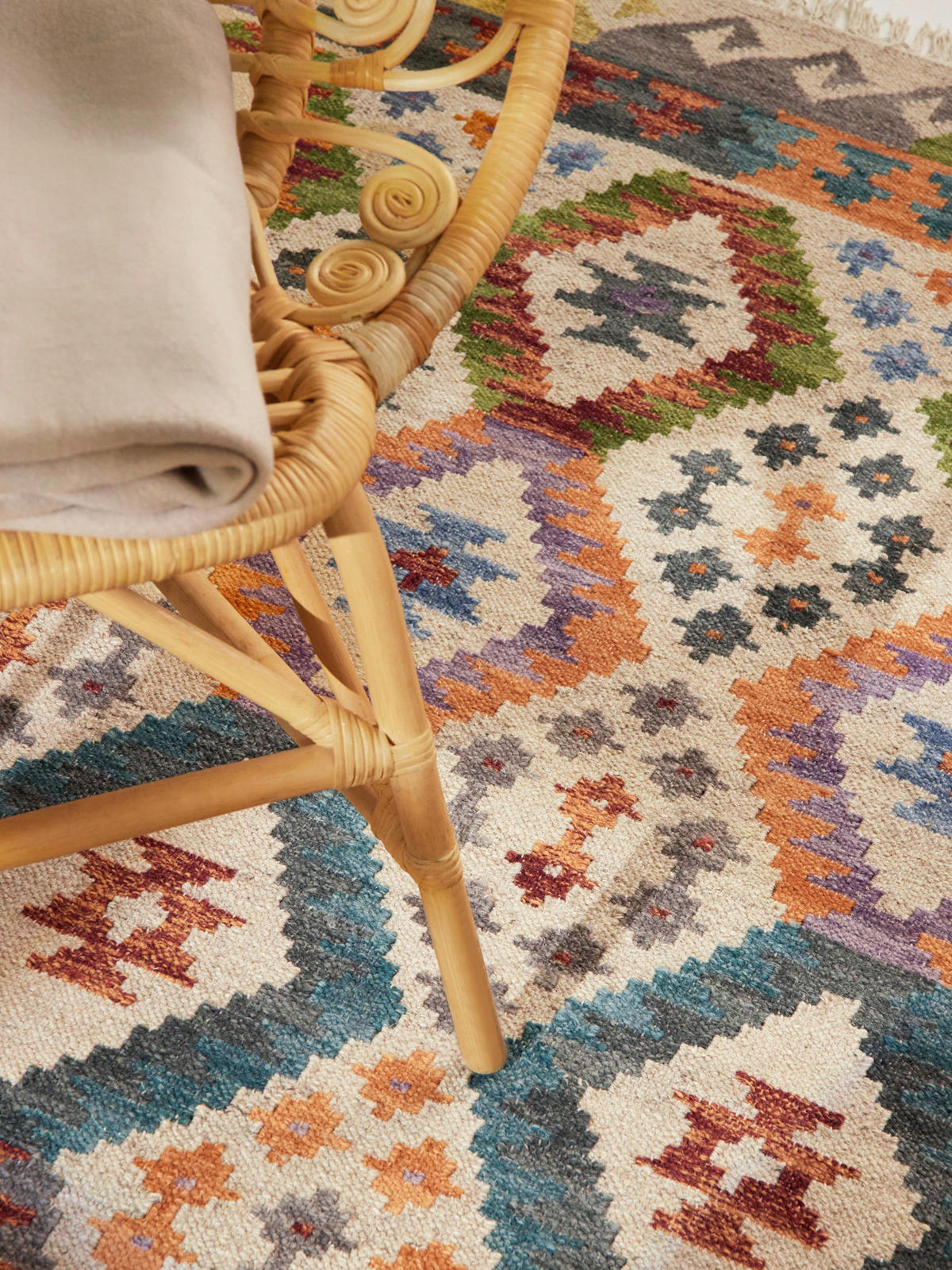 ORIENTTEPPICH 200/290 cm Kamal Creme, Multicolor  - Multicolor/Creme, Design, Textil (200/290cm)