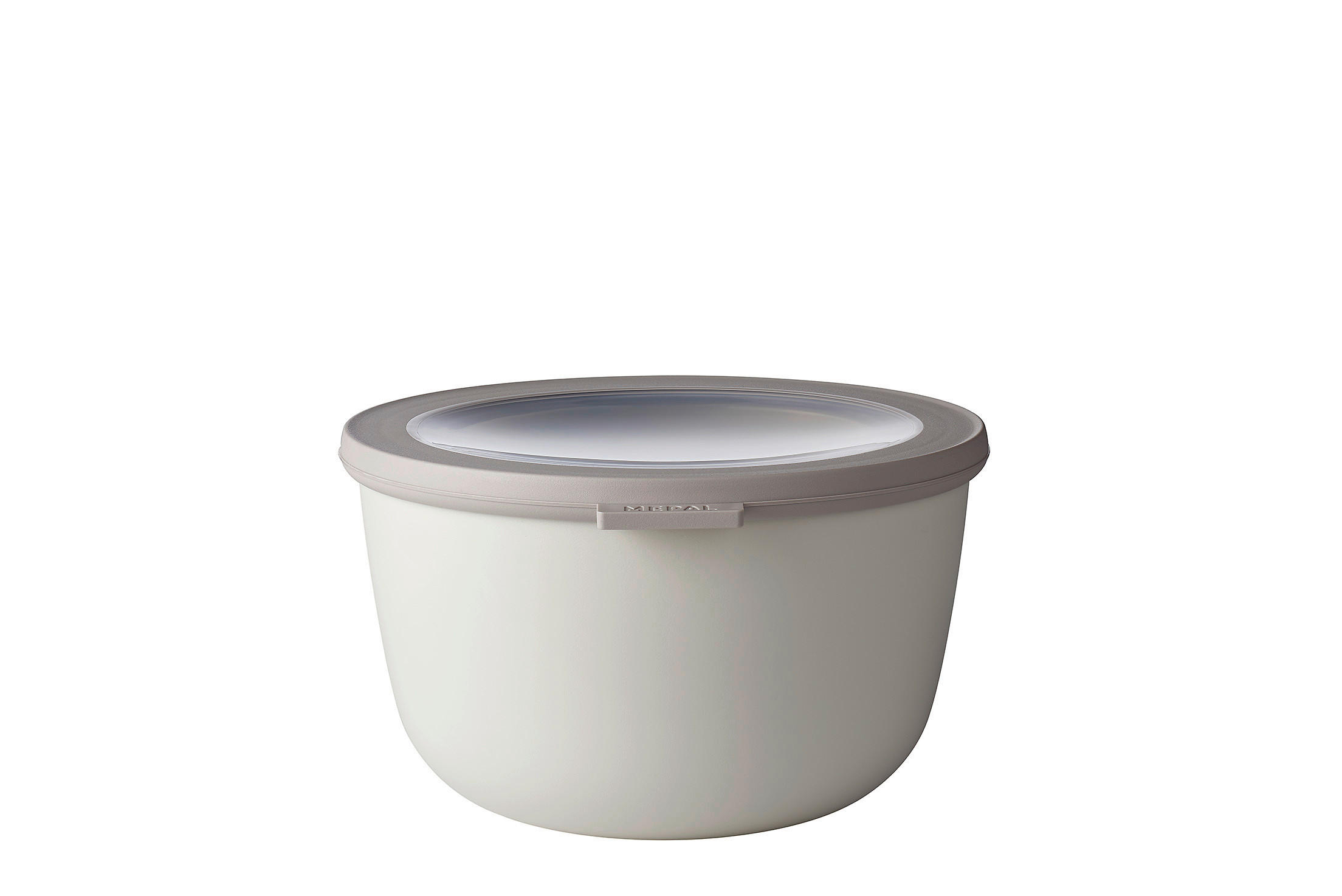 SCHÜSSEL CIRQULA 2000 ml  - Weiss/Hellgrau, Basics, Kunststoff (2,0cm) - Mepal
