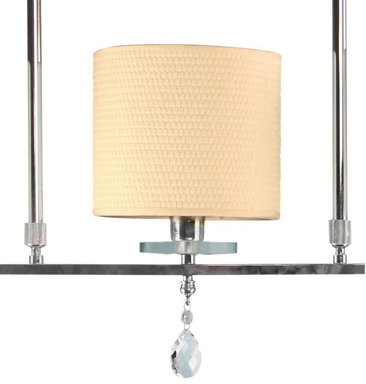 TAKLAMPA Estera 62/15/55 cm  - kromfärg, Klassisk, metall/plast (62/15/55cm)