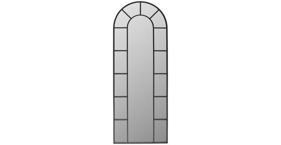 WANDSPIEGEL 61/161/2,5 cm    in Freiform  - Schwarz, LIFESTYLE, Glas/Holzwerkstoff (61/161/2,5cm) - Landscape