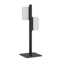 TISCHLEUCHTE Ervidel 15,5/6/50 cm   - Schwarz, Design, Kunststoff/Metall (15,5/6/50cm) - Eglo
