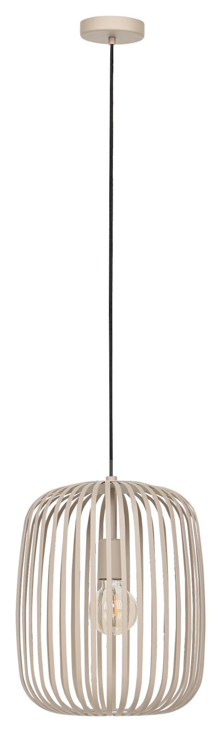 HÄNGELEUCHTE Romazzina 32,5/110 cm   - Sandfarben, Design, Metall (32,5/110cm) - Eglo