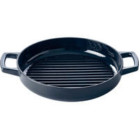 GRILLPFANNE  - Schwarz, Basics, Metall (28cm)