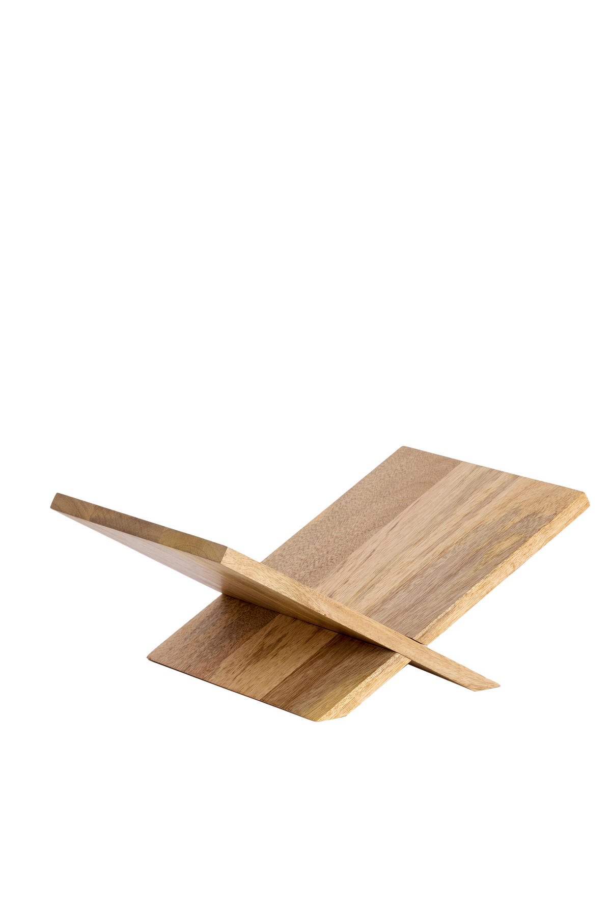 BUCHSTÄNDER - Naturfarben, Trend, Holz (36/25/15.5cm) - Light & Living