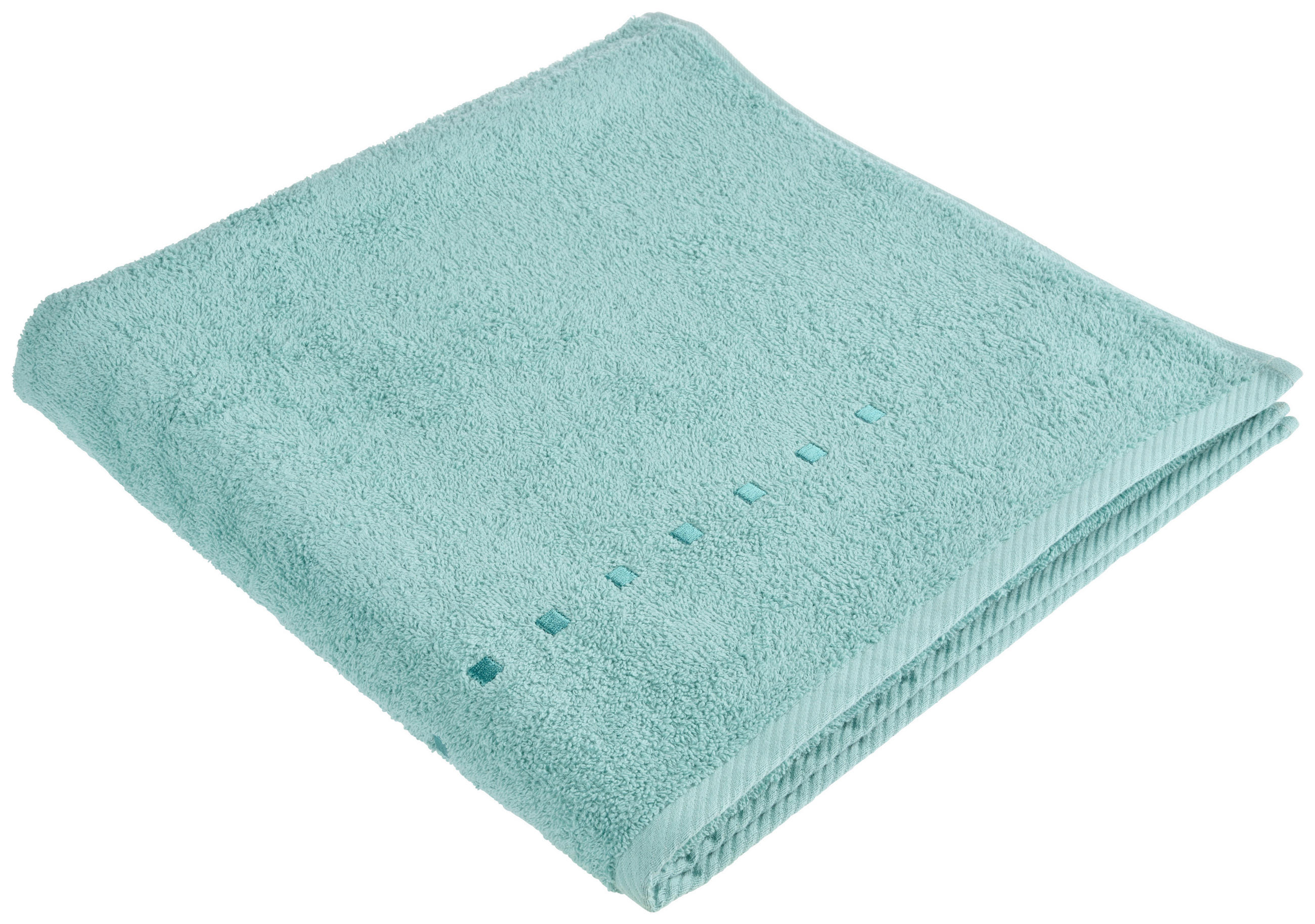 DUSCHHANDDUK QUATTRO 70/140 cm  - grön, Klassisk, textil (70/140cm) - Best Price