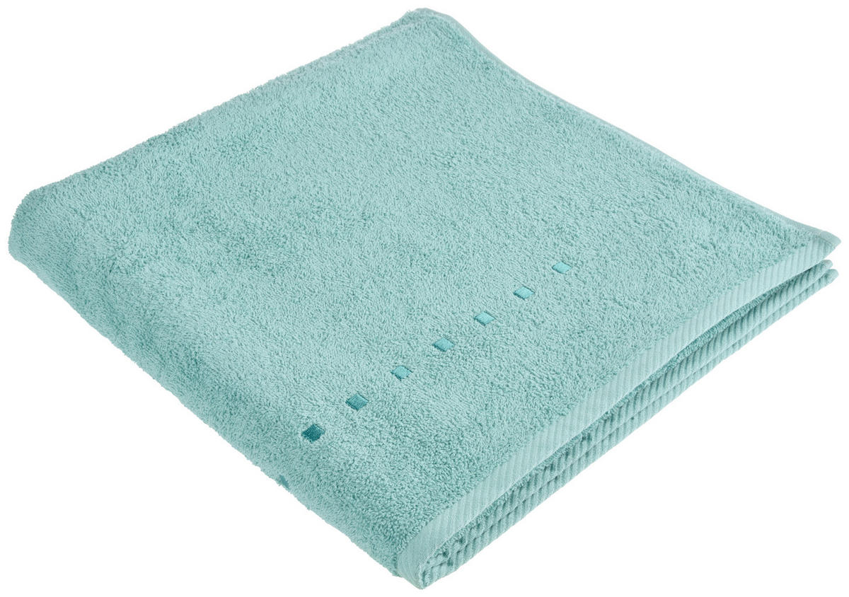 DUSCHHANDDUK QUATTRO 70/140 cm  - grön, Klassisk, textil (70/140cm) - Best Price