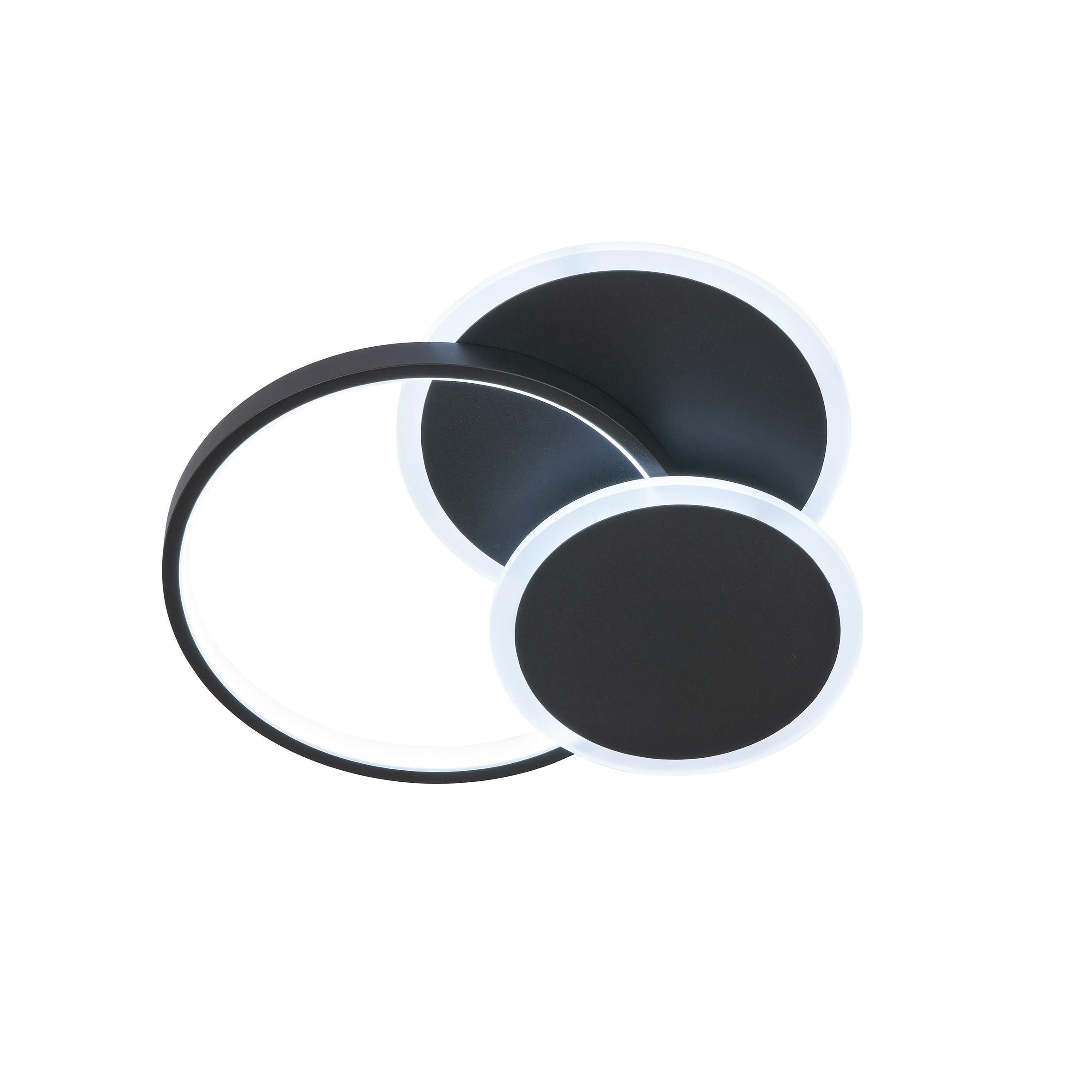 LED-TAKLAMPA Tomo 40 cm  - svart, Design, metall (40cm) - Fischer & Honsel