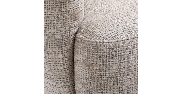 SCHLAFSOFA mit Stoffauswahl, Liegefunktion, Schlafen auf Sitzhöhe, Rücken echt Chenille Grau - Schwarz/Grau, KONVENTIONELL, Textil/Metall (228/75/98cm) - Carryhome