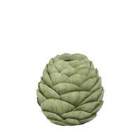 VASE 25.8 cm  - Grün, LIFESTYLE, Kunststoff (26,5/25,8/26,5cm) - Ambia Home