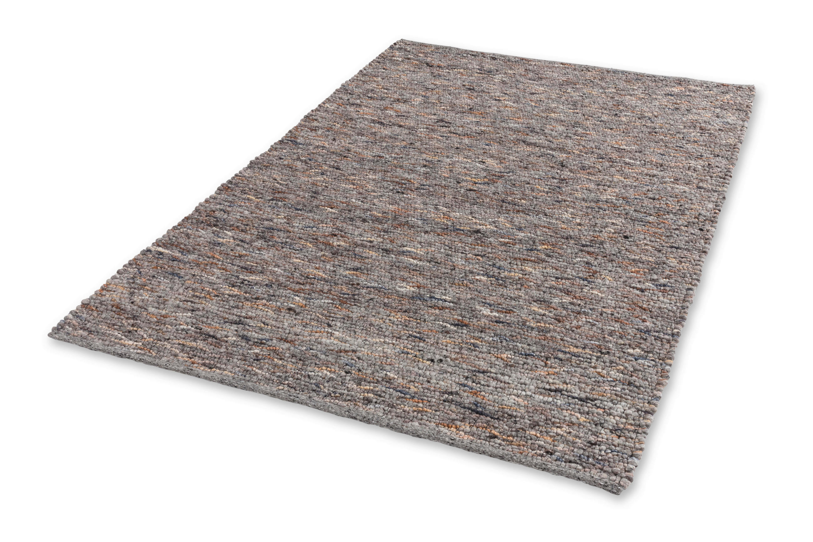 HANDWEBTEPPICH 70/140 cm Odelia Grau  - Grau, KONVENTIONELL, Textil (70/140cm) - Schöner Wohnen