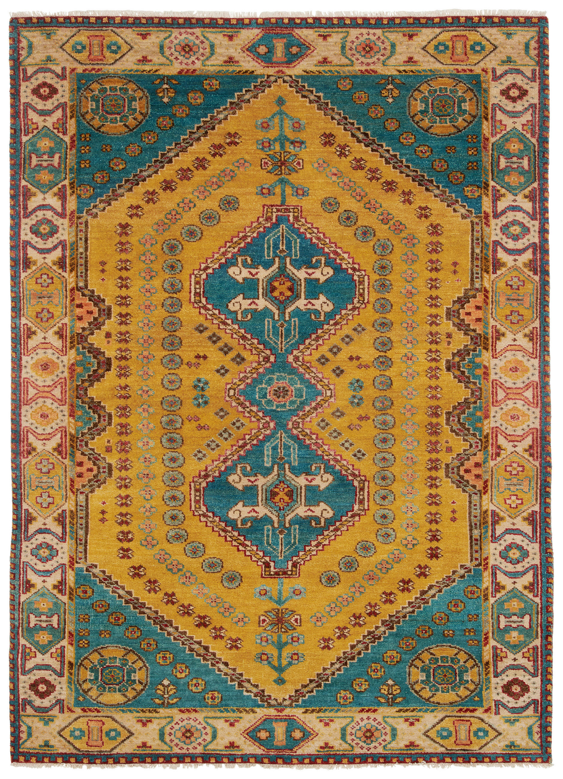 ORIENTTEPPICH 160/230 cm Yalameh Reloaded Multi Multicolor  - Multicolor, LIFESTYLE, Textil (160/230cm) - Cazaris