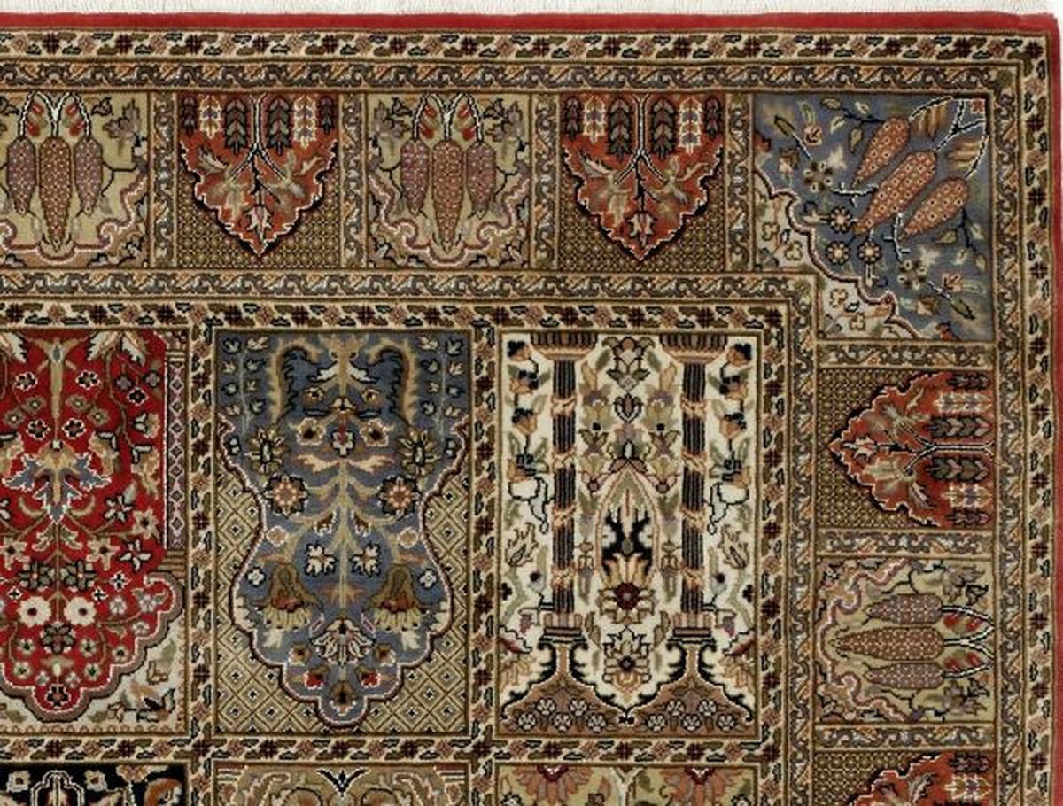 ORIENTTEPPICH 80/300 cm Sonam Bakhtyari Rot Rot  - Rot, Basics, Textil (80/300cm) - Cazaris