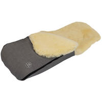 FELLSACK  - Dunkelgrau, Basics, Textil/Fell (46/105cm) - Naturkind