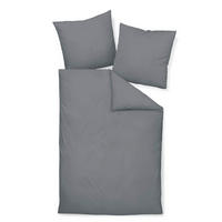 BETTWÄSCHE Seersucker 200/220 cm  - Titanfarben, Basics, Textil (200/220cm) - Janine