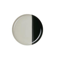 TANJIR    22/2,6 cm         - svetlosiva/crna, Konvencionalno, keramika (22/2,6cm) - ASA
