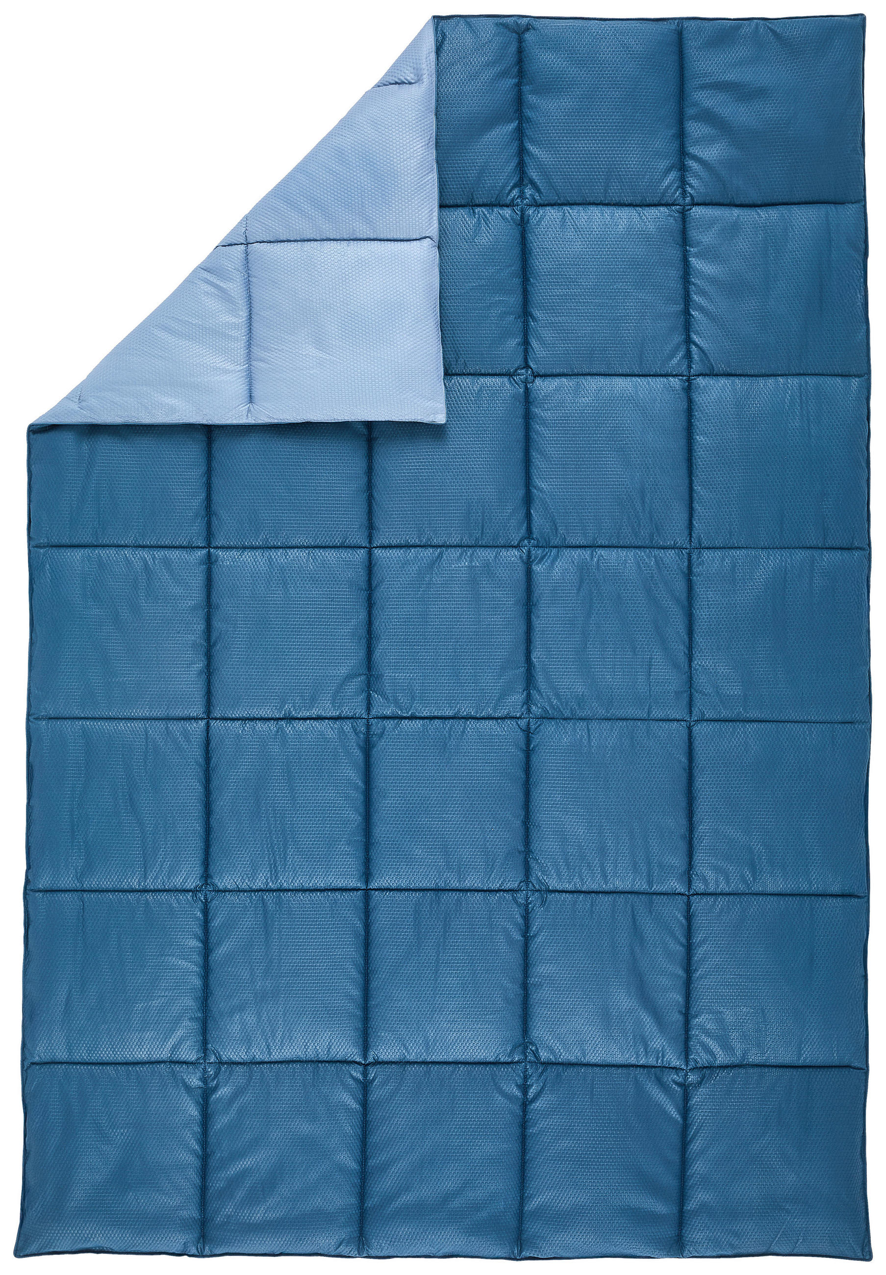 CELOROČNÍ PŘIKRÝVKA, 135/200 cm, polyester - modrá, Basics, textil (135/200cm) - Sleeptex