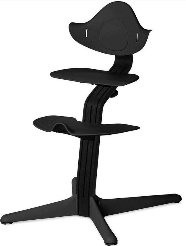 STOKKE NOMI STUHL  - Schwarz, Trend, Holz (52/59/83,5cm) - Stokke