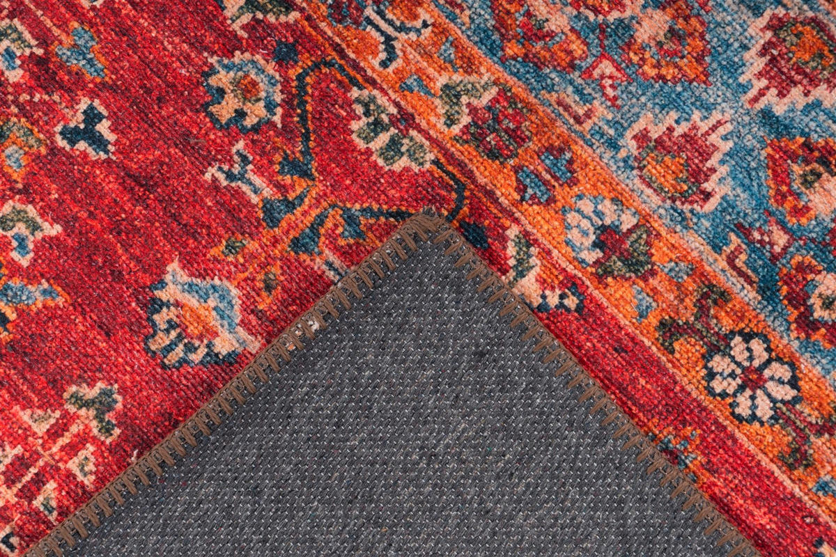 FLACHWEBETEPPICH 75/150 cm Faye 325 Multi / Rot Rot, Multicolor  - Rot/Multicolor, Basics, Textil (75/150cm) - Novel
