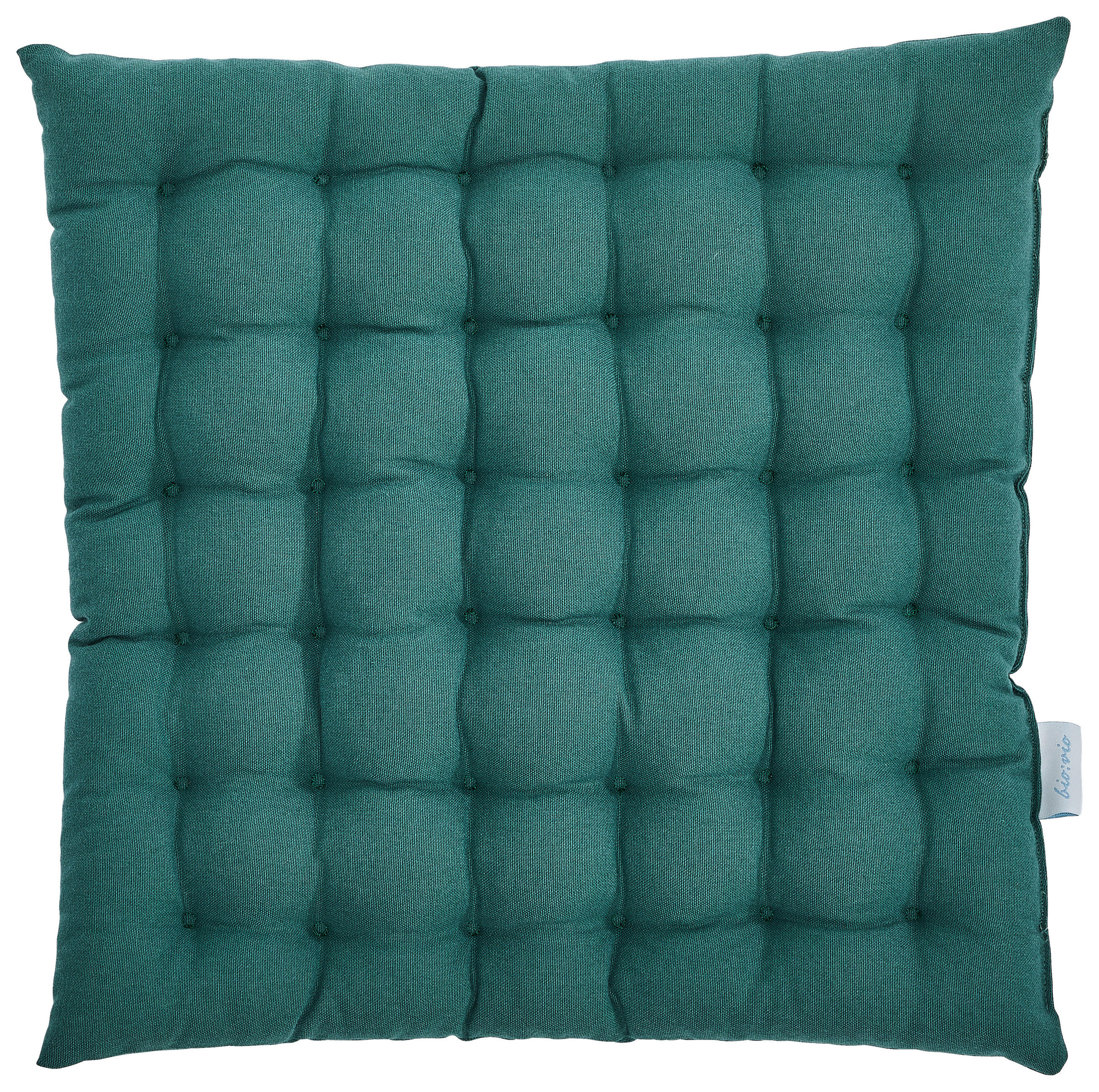 PODUŠKA NA SEDENIE,  - lesná zelená, Basics, textil (38/38/4cm) - Bio:Vio