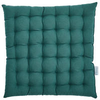 PODUŠKA NA SEDENIE,  - lesná zelená, Basics, textil (38/38/4cm) - Bio:Vio