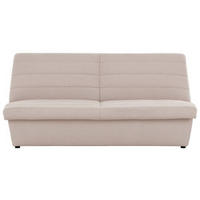 2-SITZER-SOFA Webstoff Ecru  - Ecru/Schwarz, Design, Kunststoff/Textil (185/92/103cm) - LOOKS by W.Joop