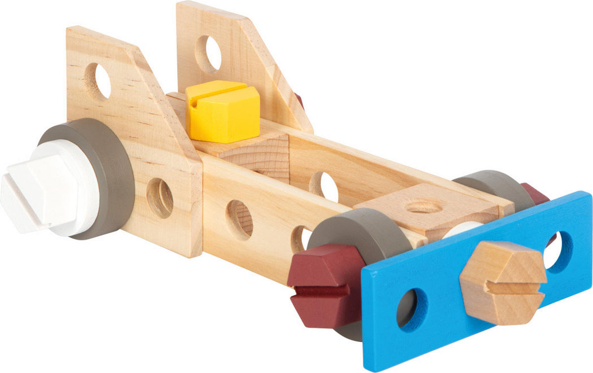 KINDER-WERKZEUGKOFFER - Multicolor, Basics, Holz/Metall (25/26/13cm) - small foot