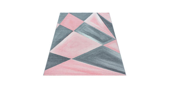 LÄUFER 80/250 cm Beta Rosa - Rosa, Basics, Textil (80/250cm) - Novel