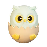 KINDER-NACHTLICHT  11,5/9,5/12 cm    - Türkis, Trend, Kunststoff (11,5/9,5/12cm)